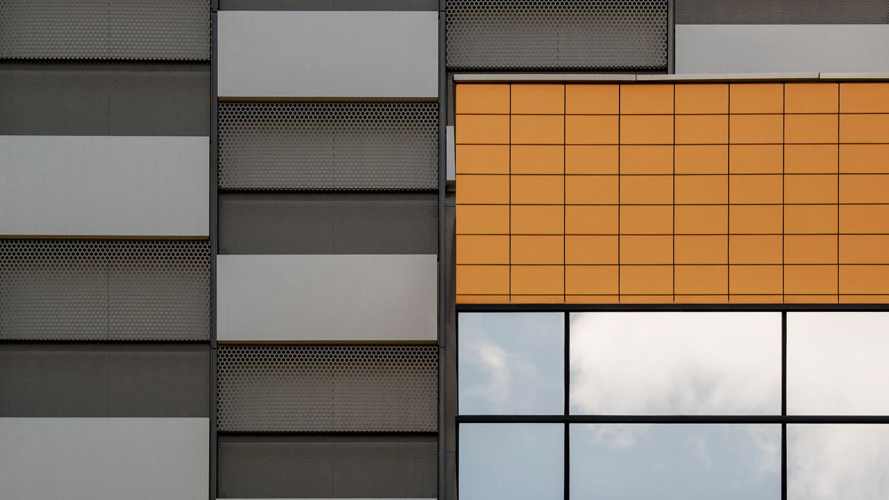 Terracotta rainscreen panel sample for clay, ceramic and porcelain exterior cladding
