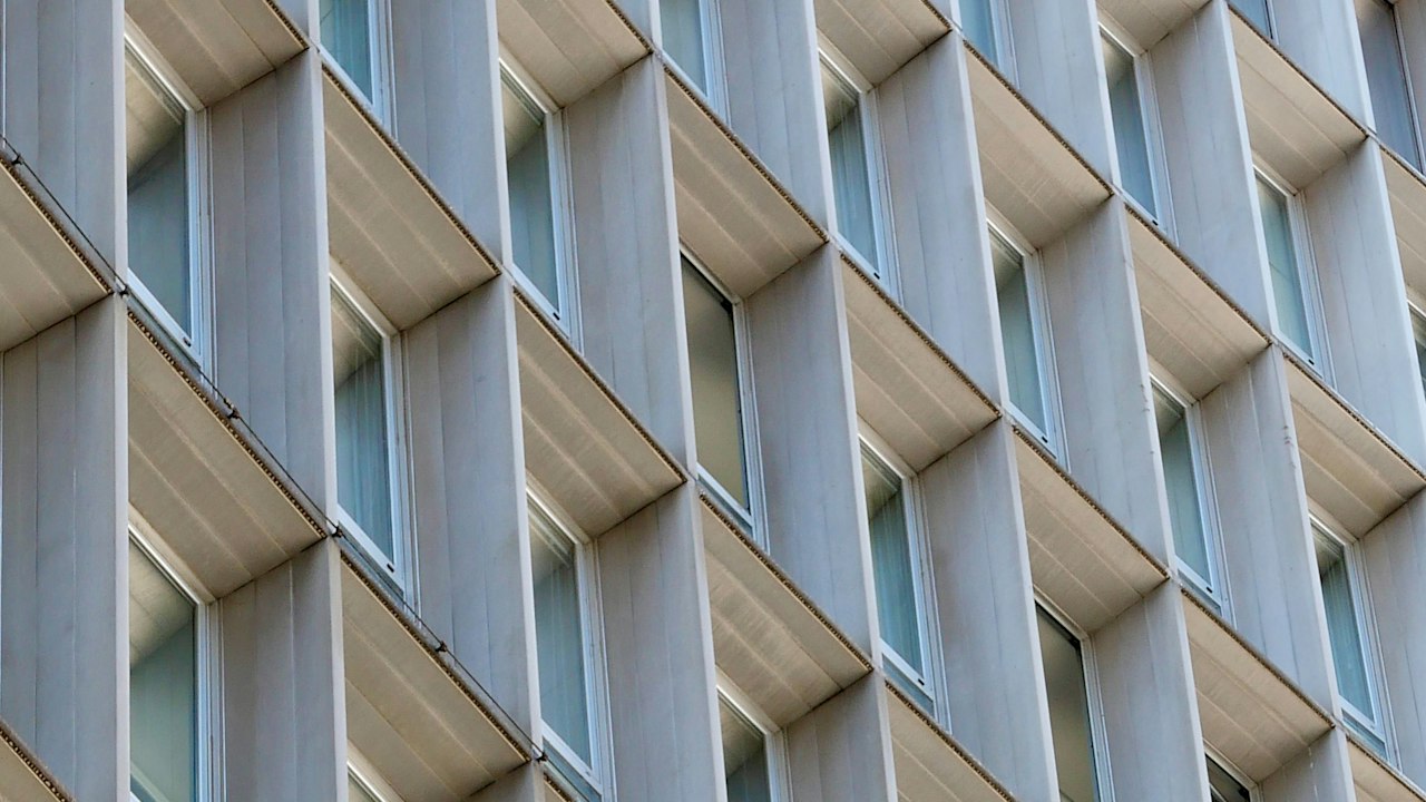 UHPC rainscreen panel sample for ultra-high-performance concrete facade cladding